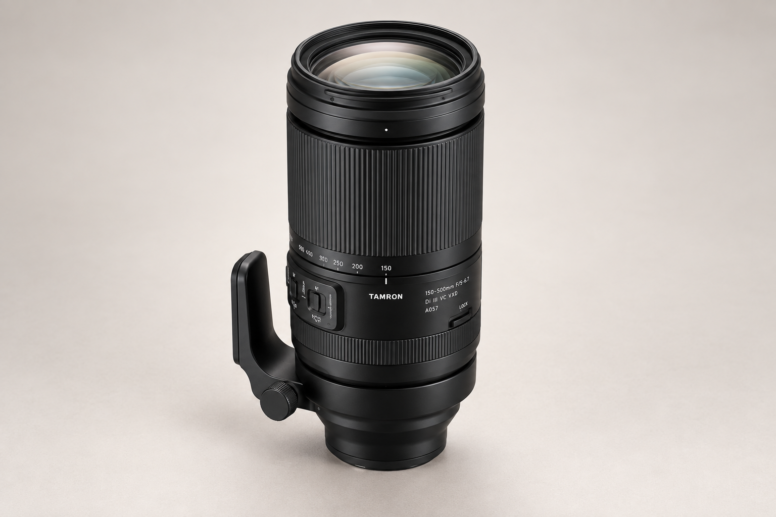 腾龙 A057 150-500mm 超长焦变焦镜头原创型号展示图