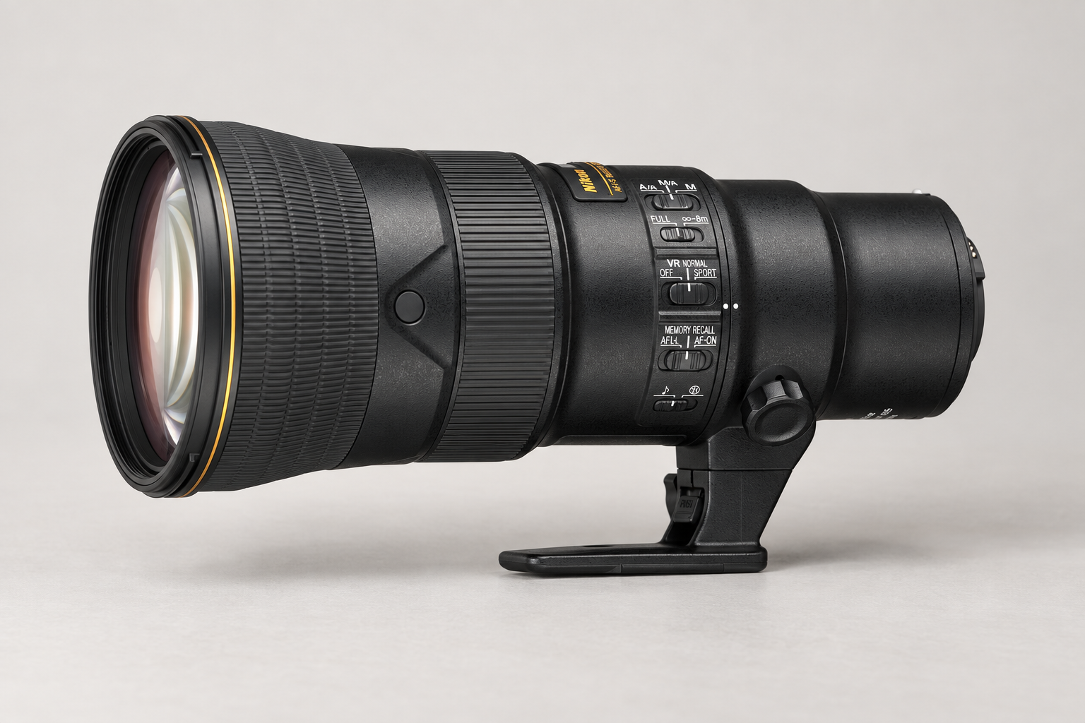 尼康 AF-S 500mm f/5.6E PF ED VR型号外观图