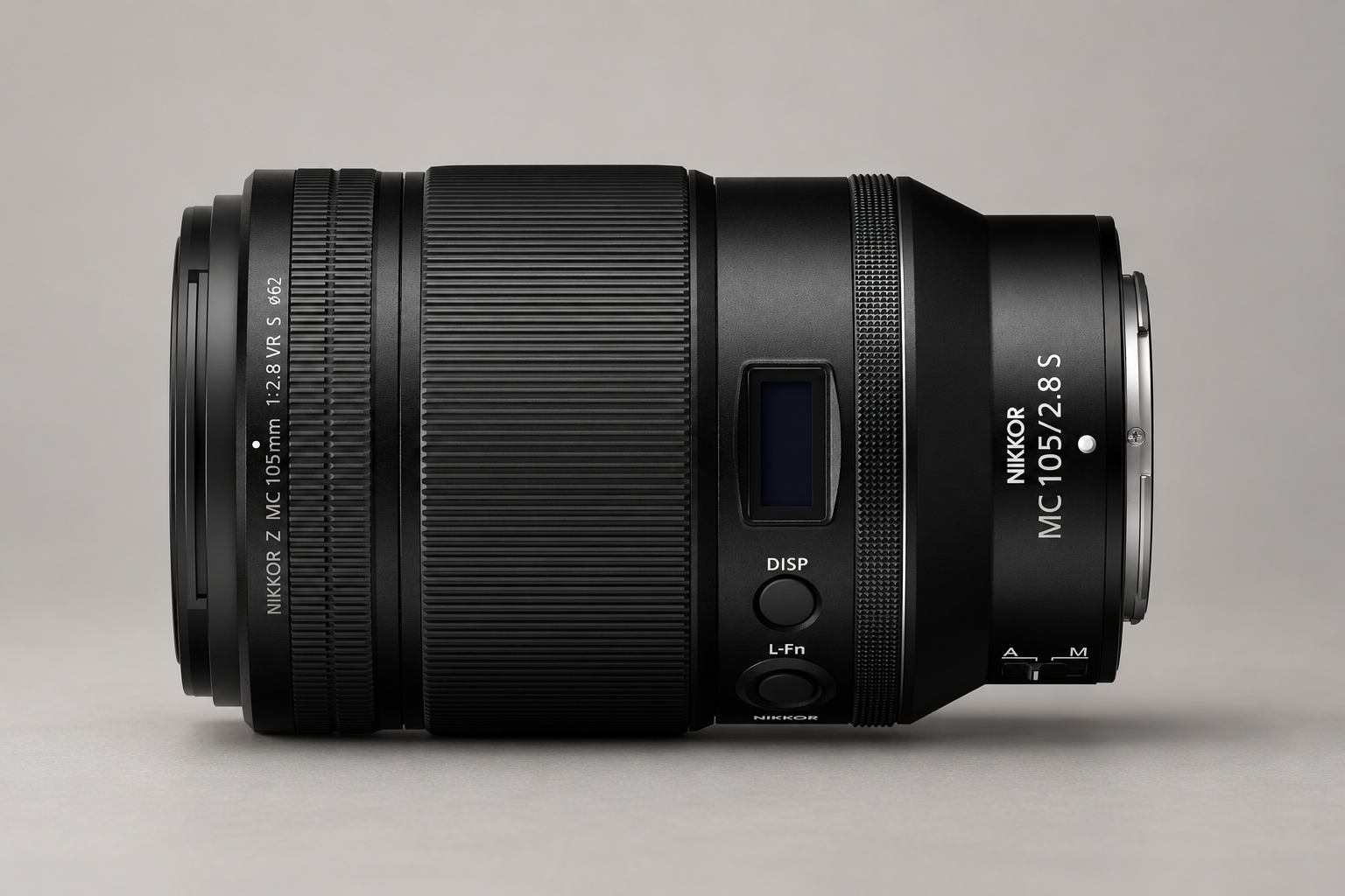 尼康 Z MC 105mm f/2.8 VR S型号外观图