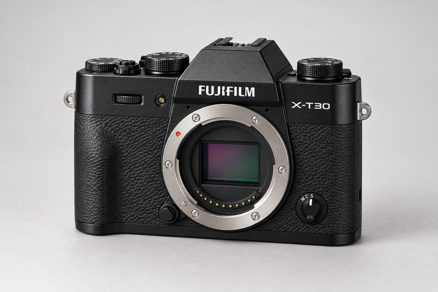富士 FUJIFILM X-T30 II 黑色APS-C无反相机裸机身型号图