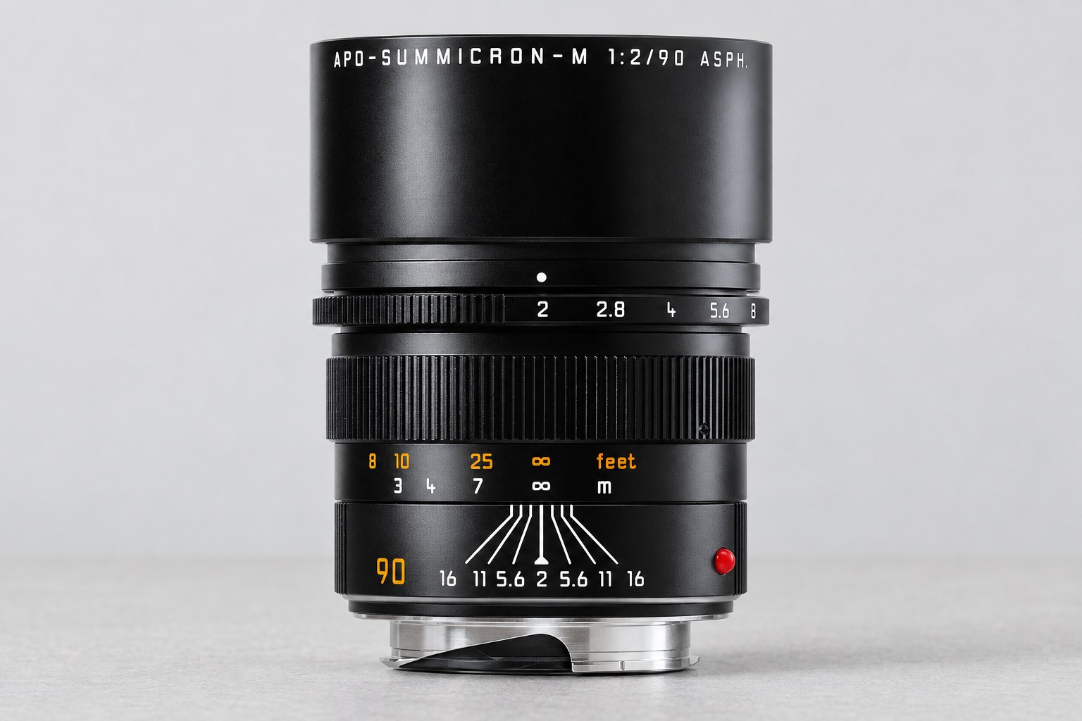 徕卡 M 90mm f/2 APO Summicron ASPH型号外观图