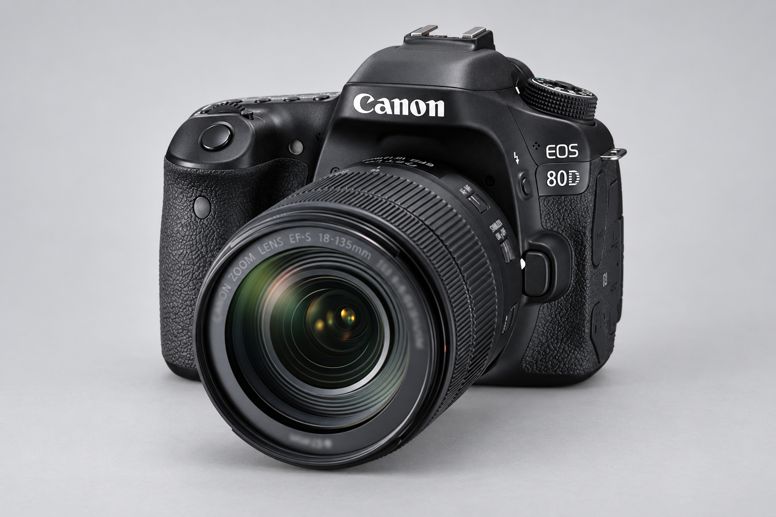 佳能 EOS 80D型号外观图