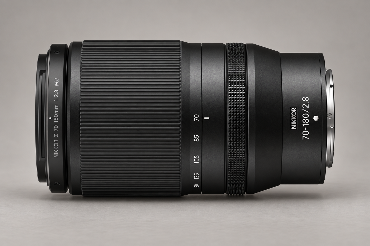 尼康 Z 70-180mm f/2.8型号外观图