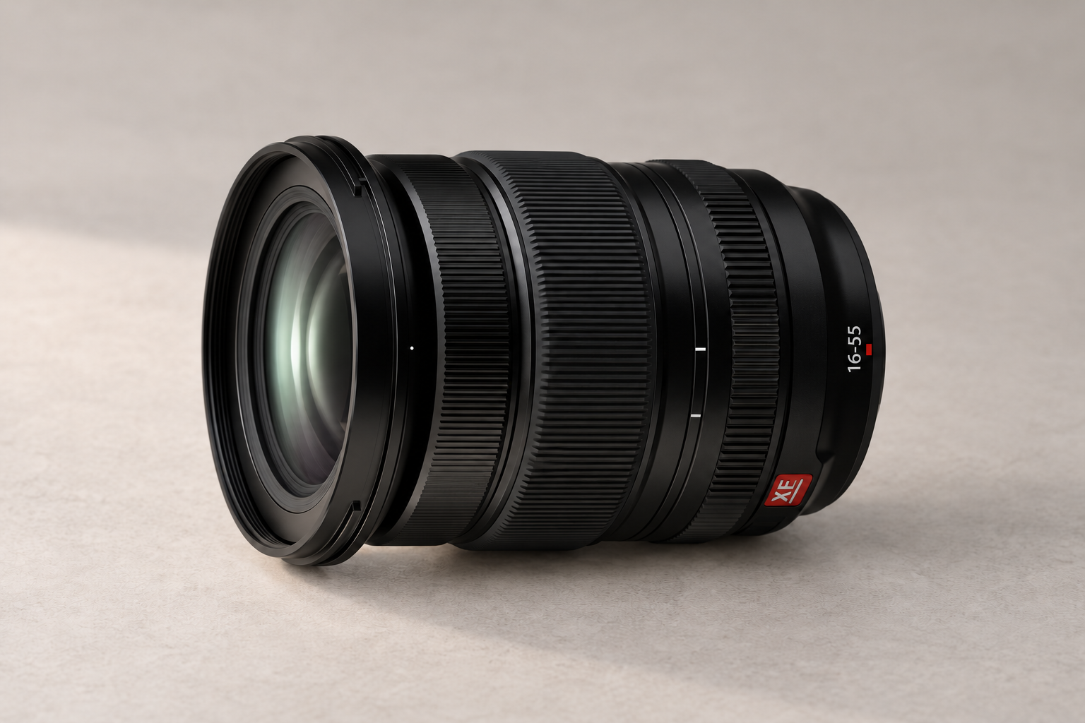 富士 XF 16-55mm f/2.8 R LM WR II型号外观图