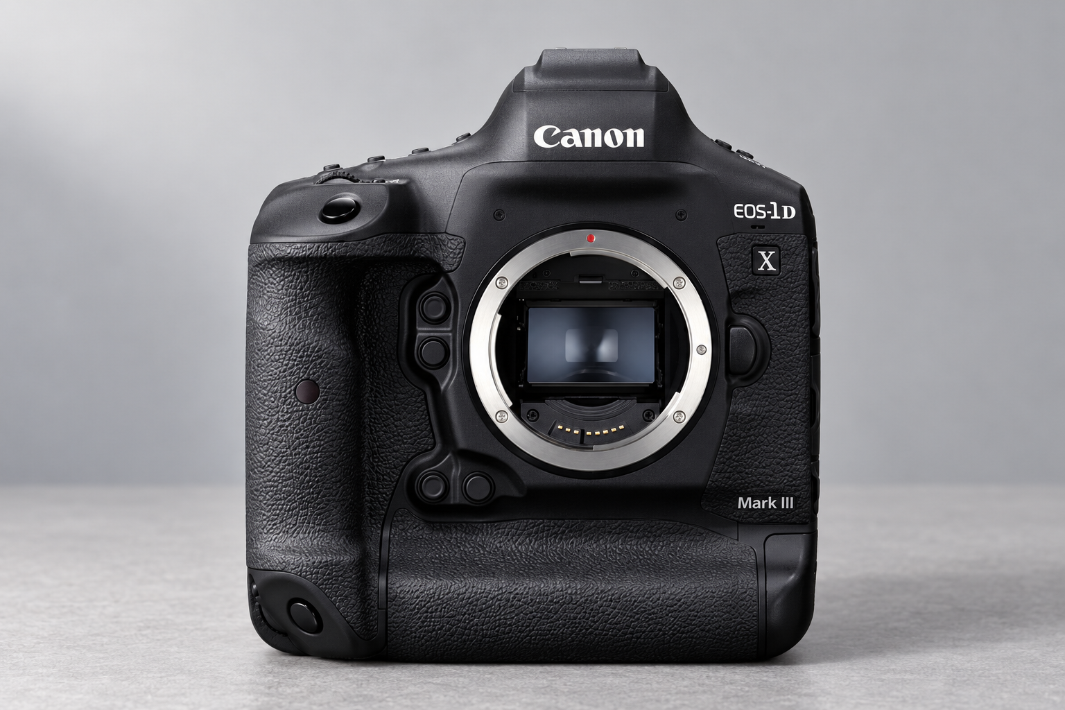 佳能 EOS 1D X Mark III型号外观图