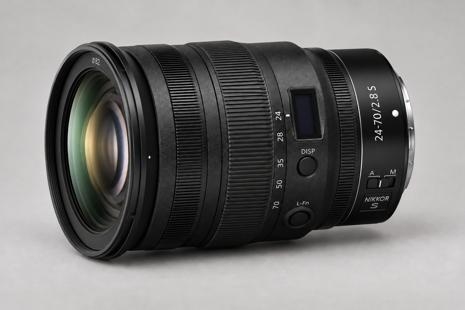 尼康第一代 NIKKOR Z 24-70mm f/2.8 S 专业标准变焦镜头原创型号展示图