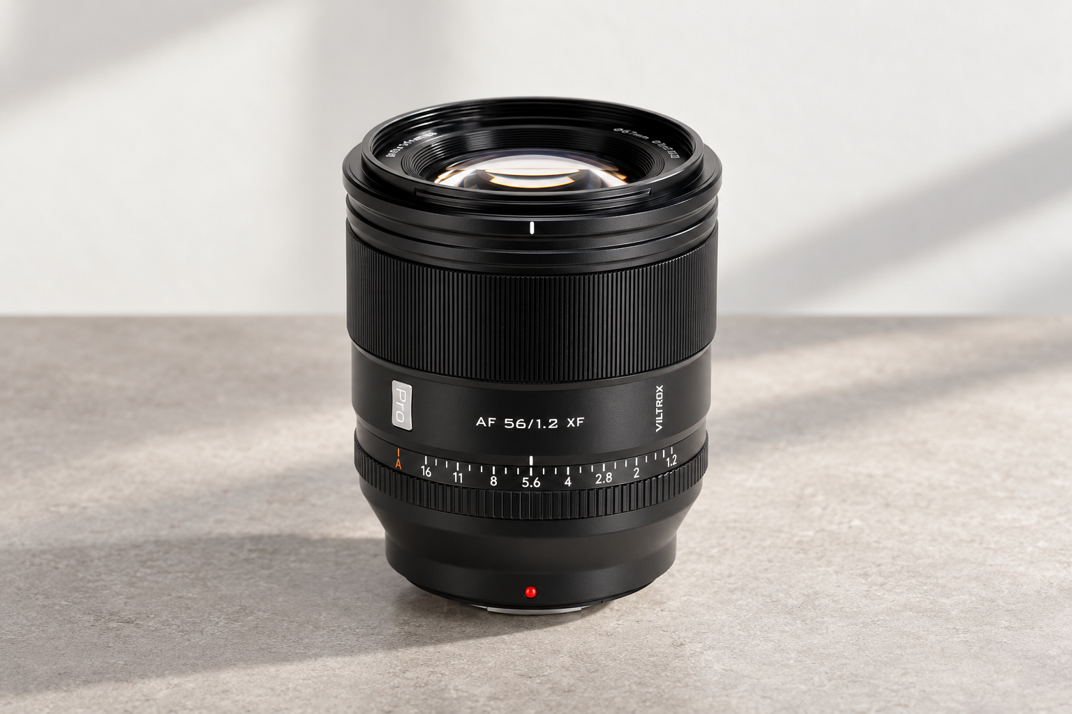 唯卓仕AF56mm/f1.2型号外观图