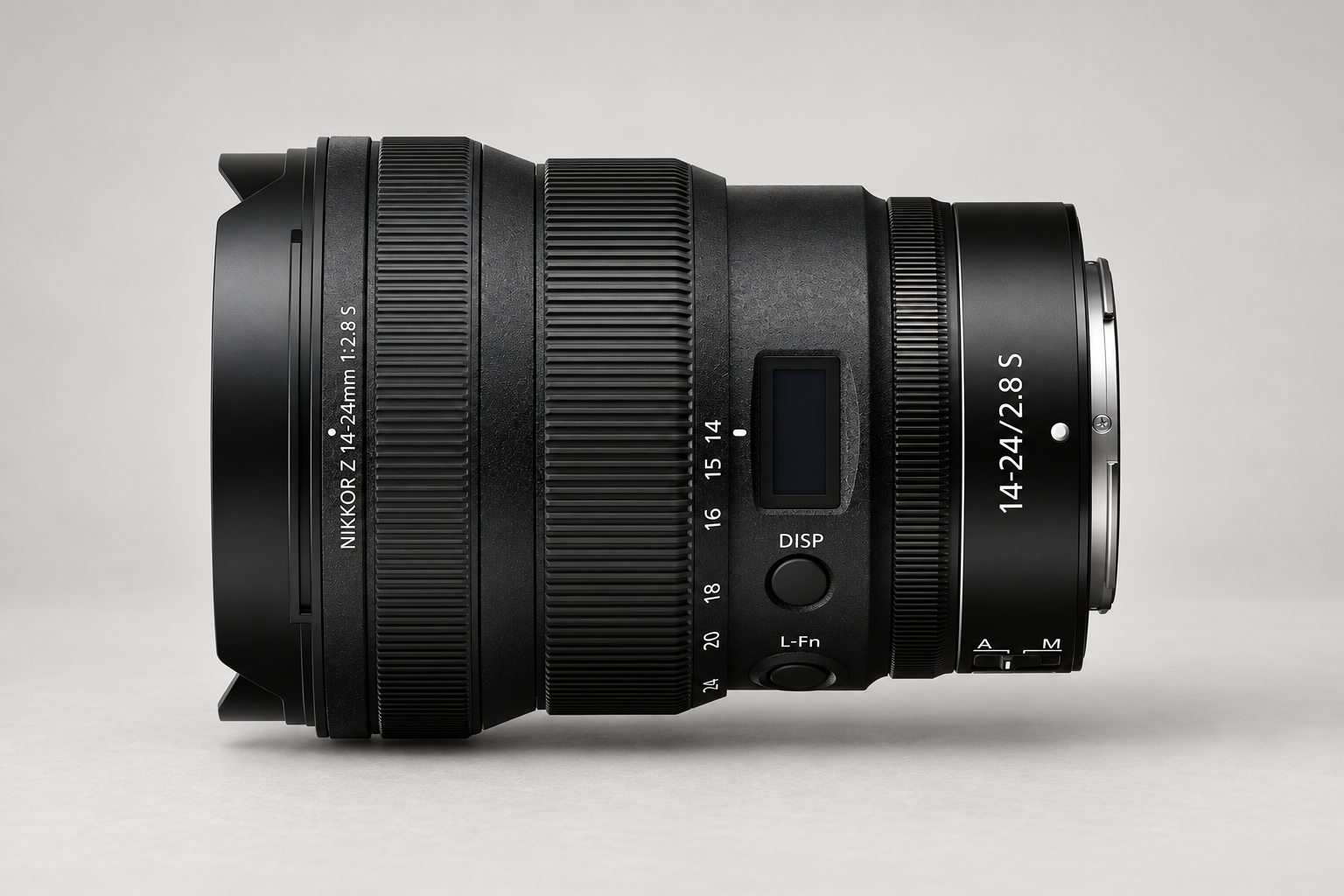 尼康 Z 14-24mm f/2.8 S型号外观图