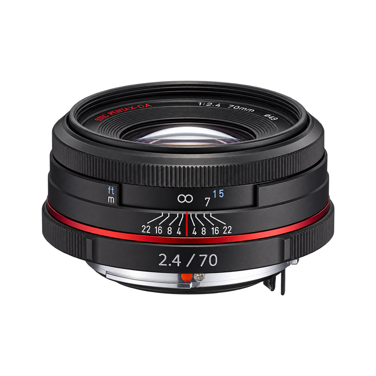宾得DA 70mm F2.4 Limited型号图
