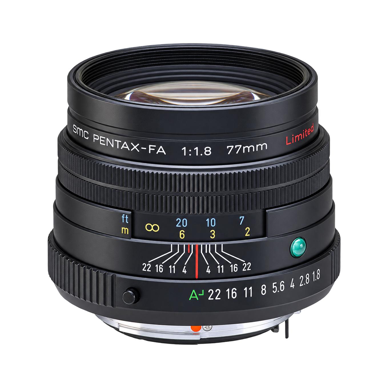 宾得FA 77mm F1.8 Limited型号图