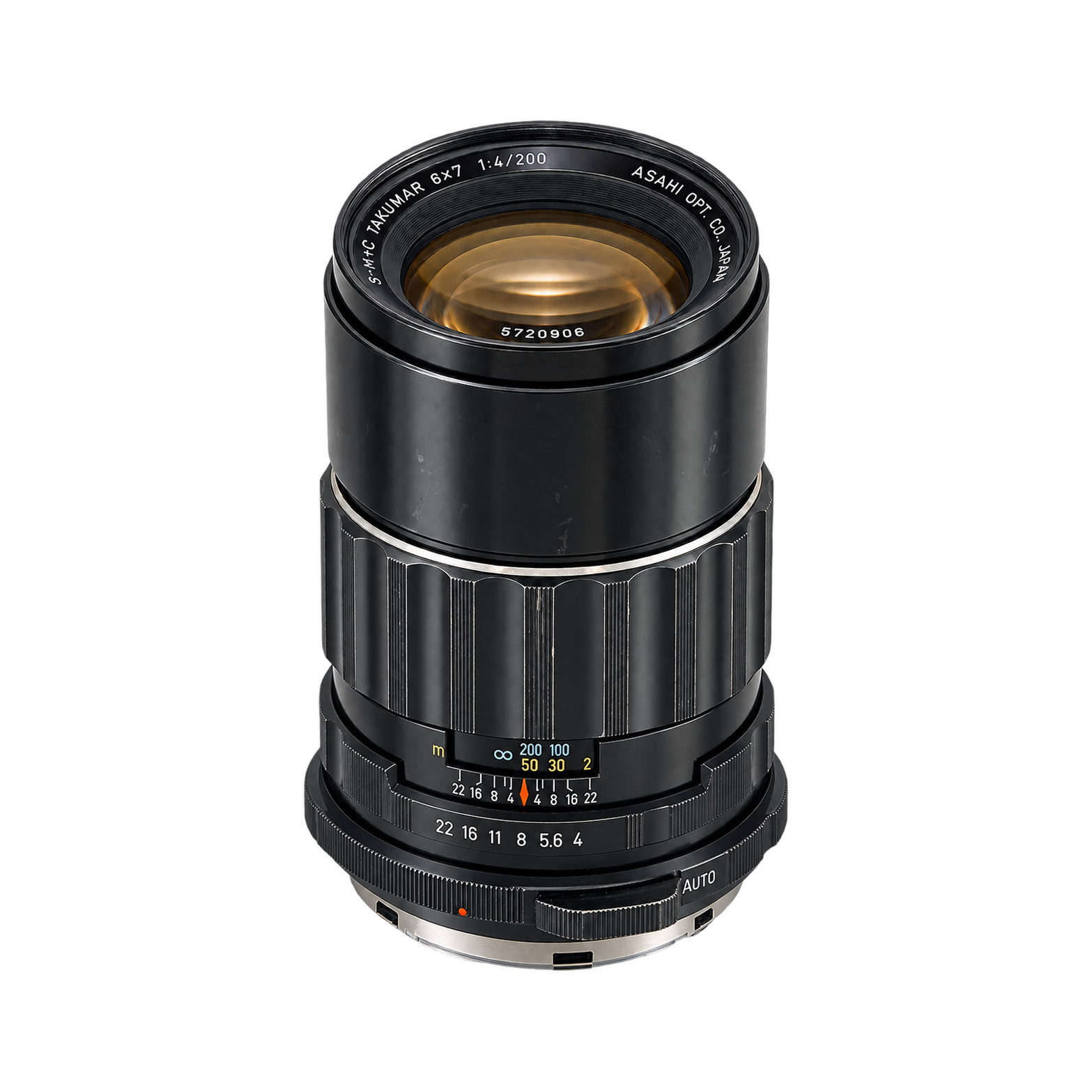 宾得Pentax s-m-c TAKUMAR 6×7 200mm F4型号图
