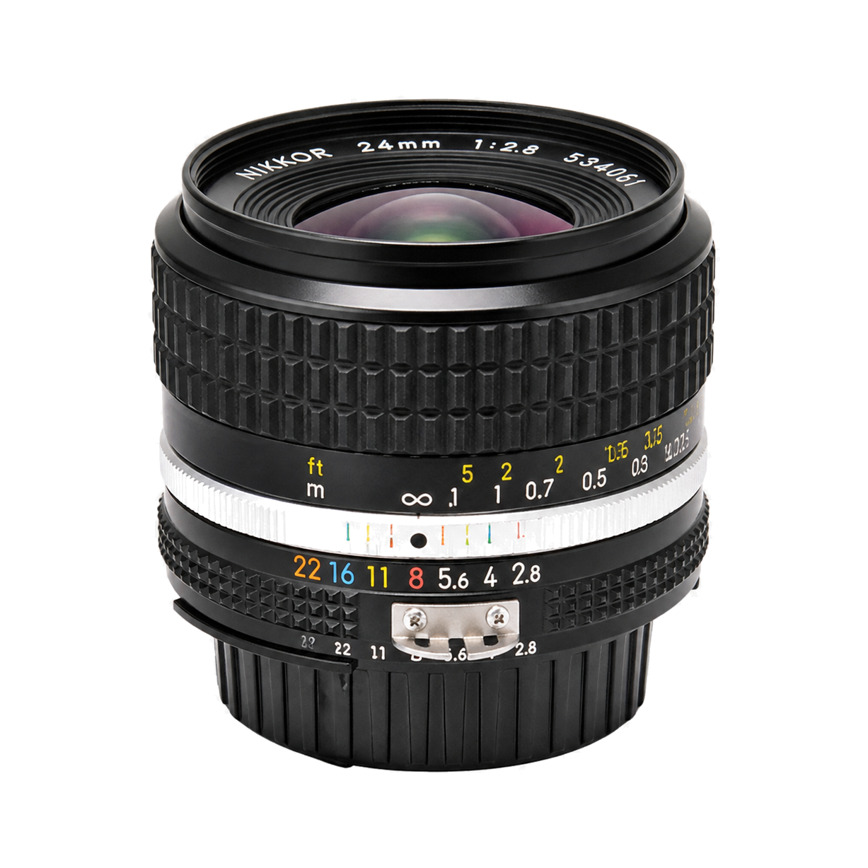 尼康 AI-S 24mm f/2.8  手动型号图