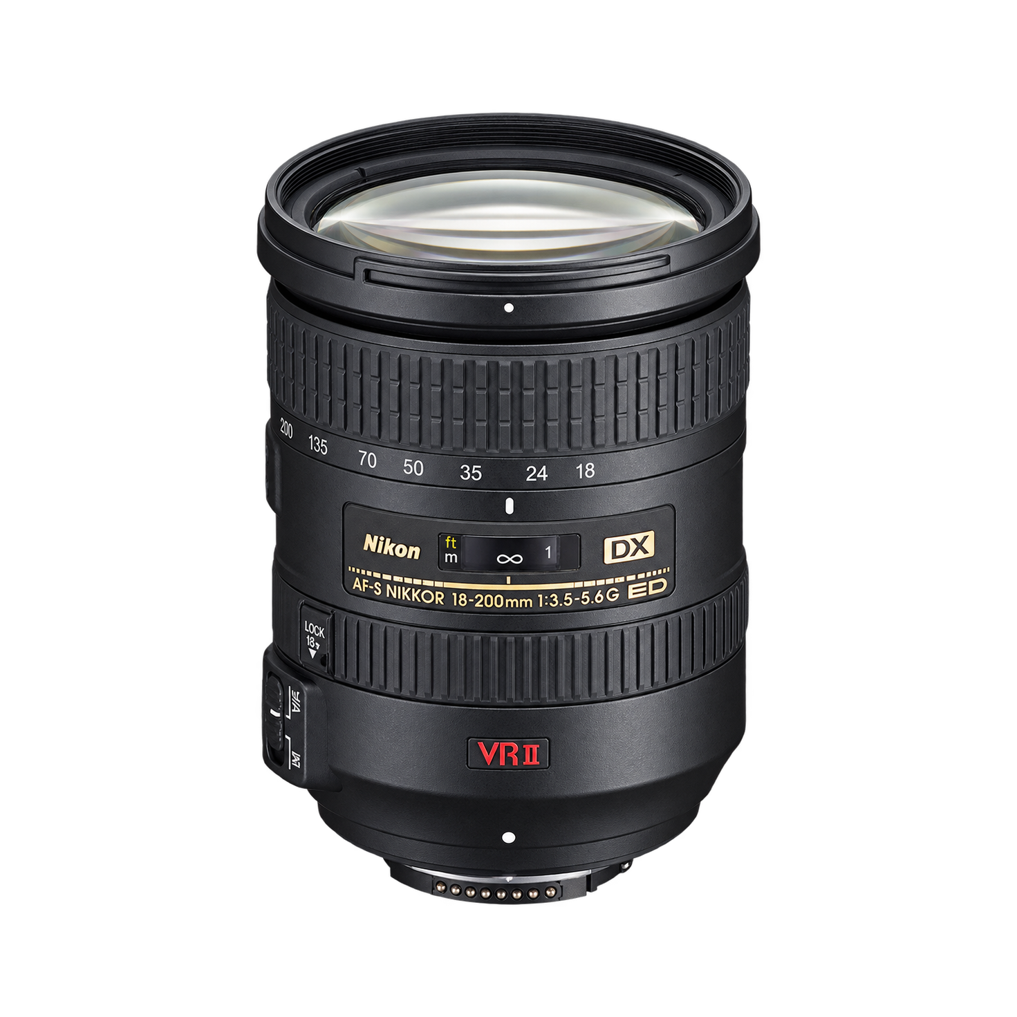 尼康 AF-S DX 18-200mm f/3.5-5.6 G ED VR II型号图