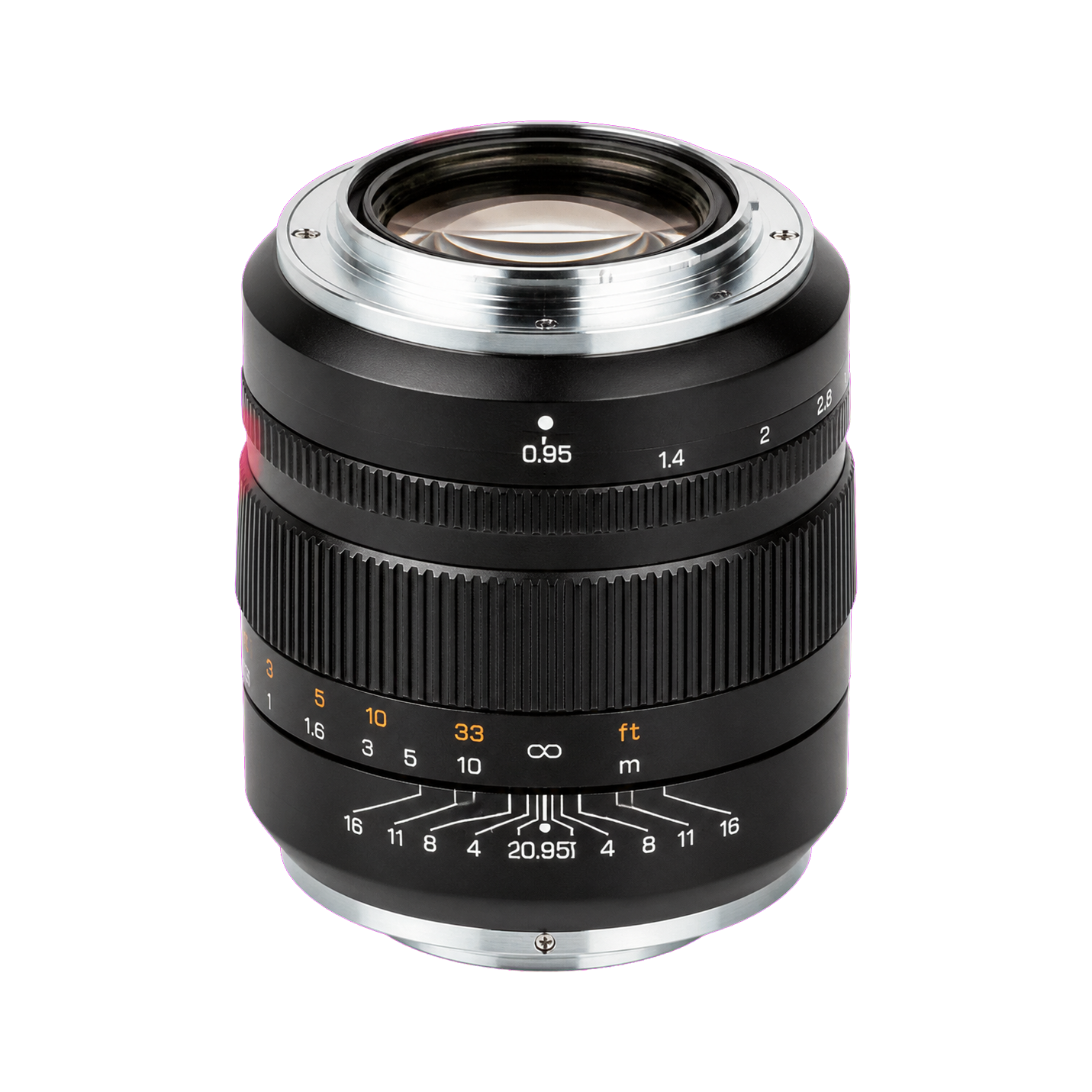 中一光学50mmf0.95三代型号图