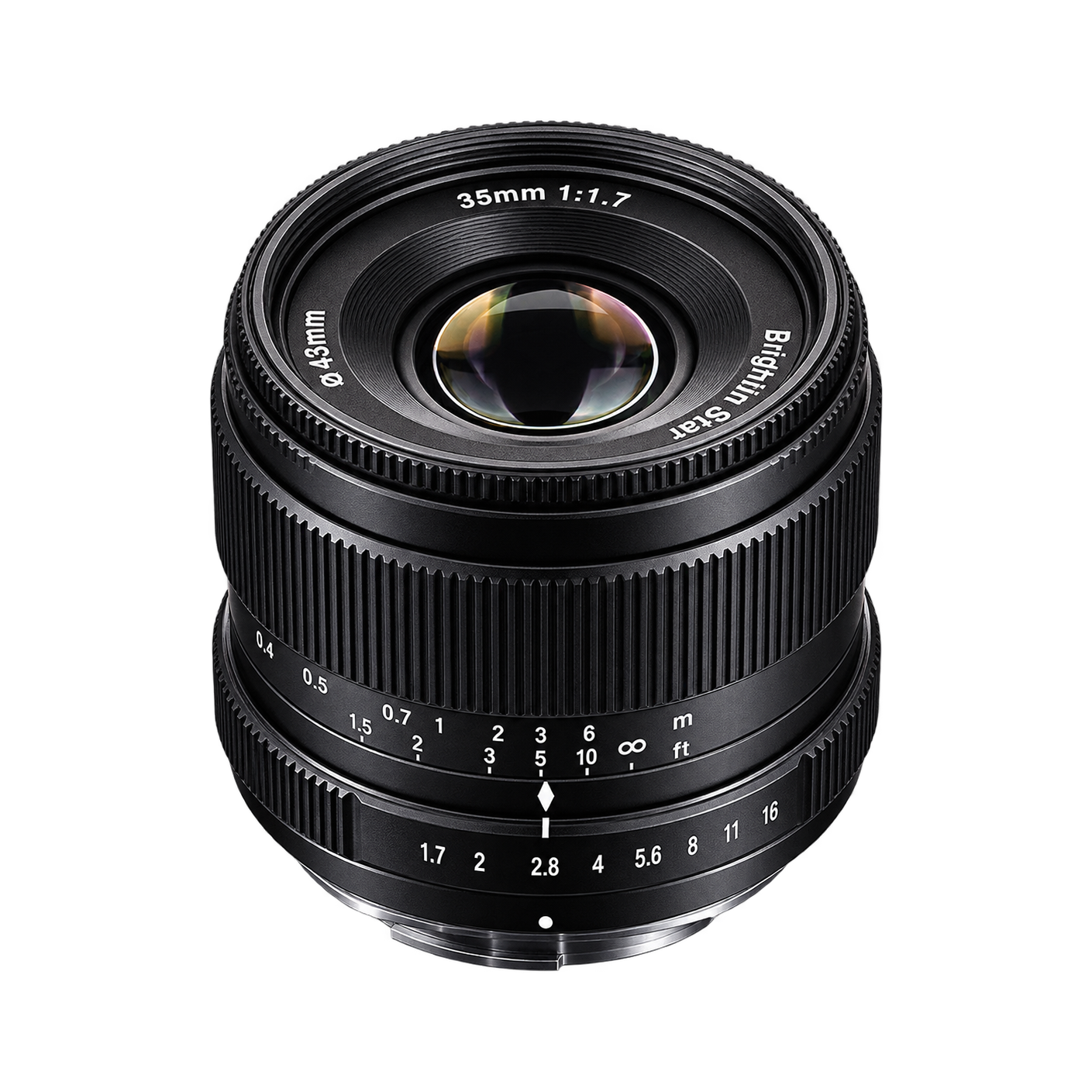 星曜35mm/f1.7(佳能M口)型号图