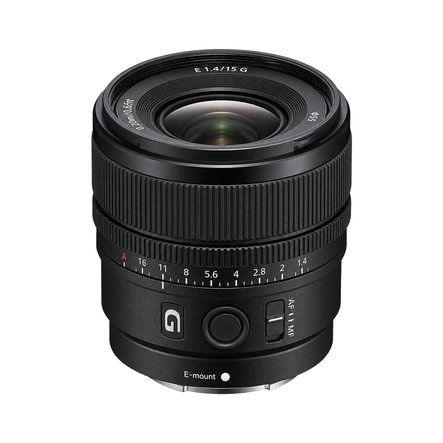 索尼E 15mm f/1.4G型号图