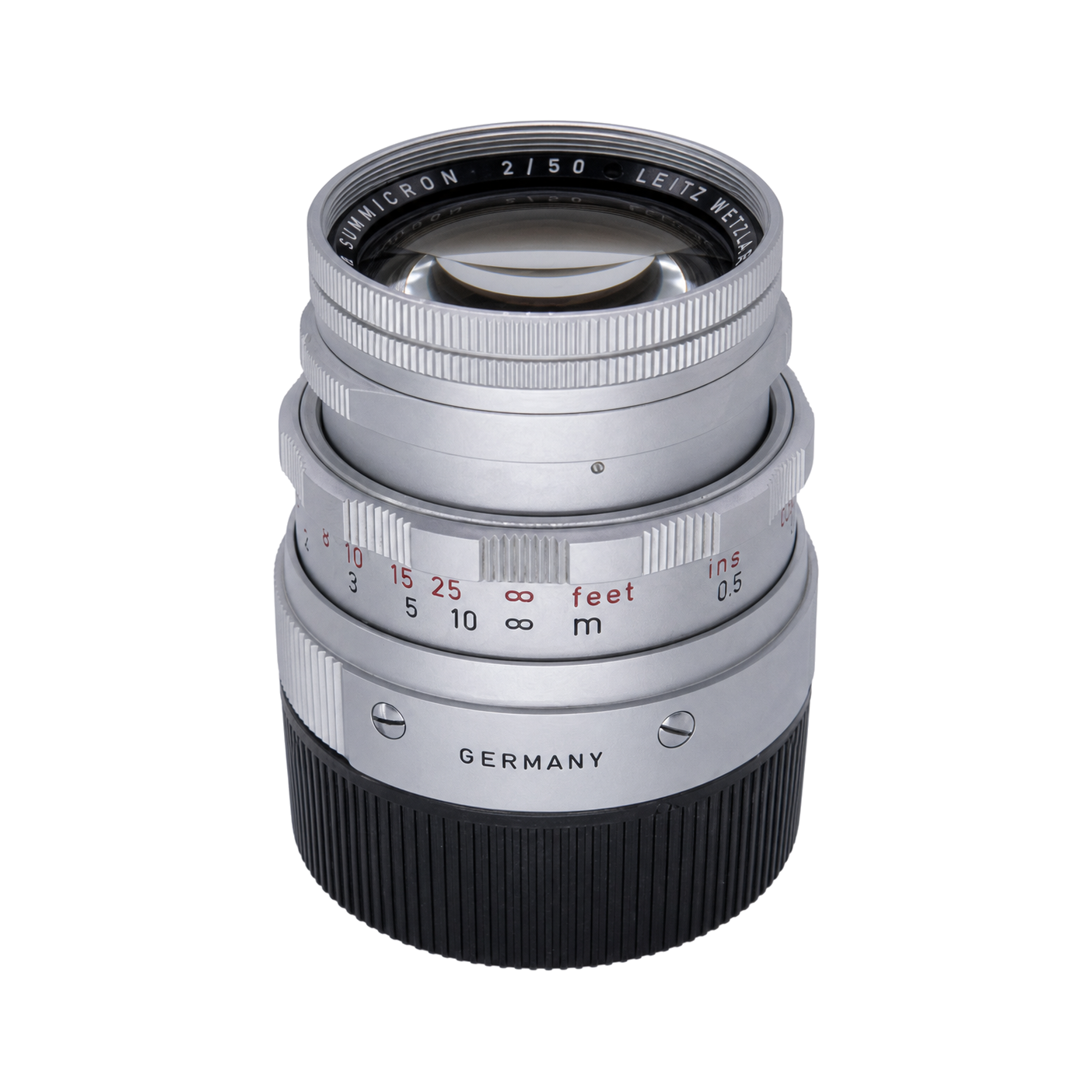 徕卡 summicron M50mm f/2 (眼镜DR版、银色）型号图