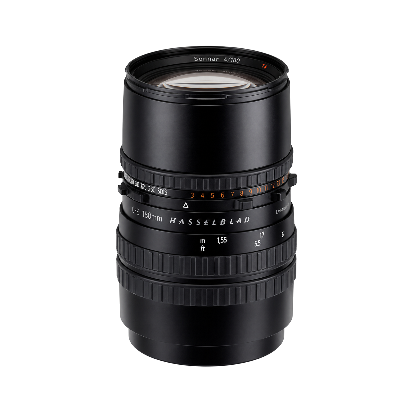 哈苏 CFE 180mm f/4 T* Sonnar型号图