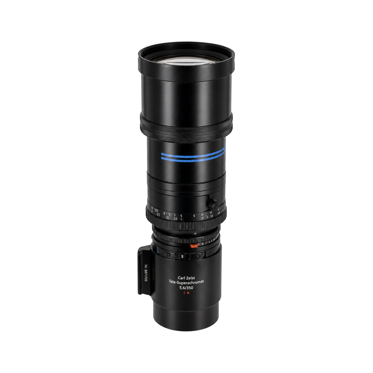 哈苏CFE Tele-superachromat 350mm f/5.6 (双蓝圈)型号图