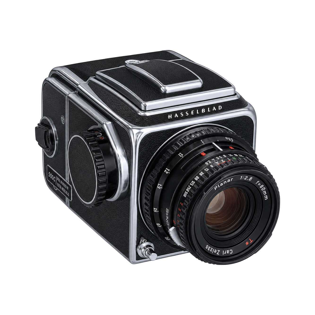哈苏500C套机(CT80mm/f2.8，原配A12-6X6后背)型号图