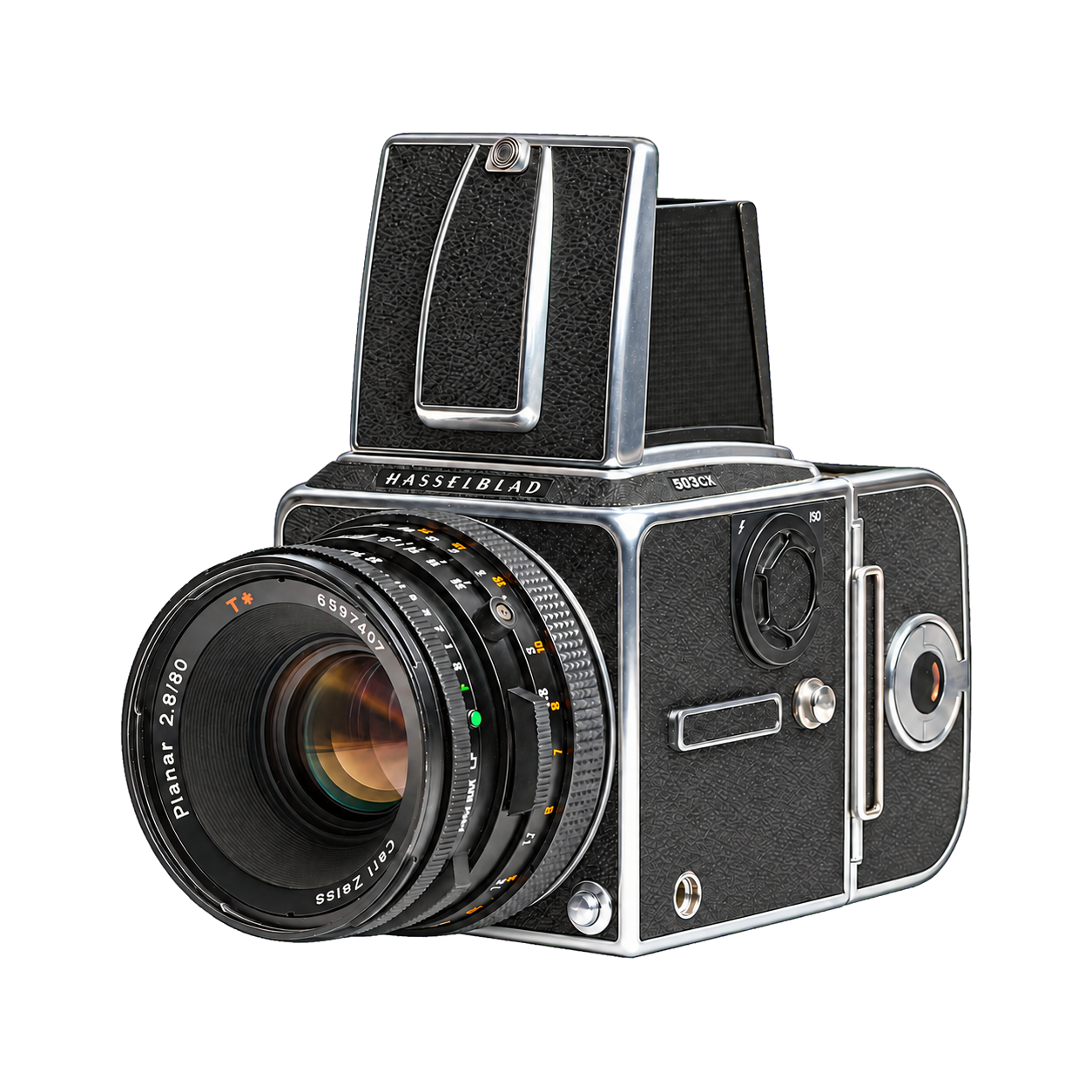 哈苏503CX套机(CF80mm/f2.8，原配A12后背)型号图