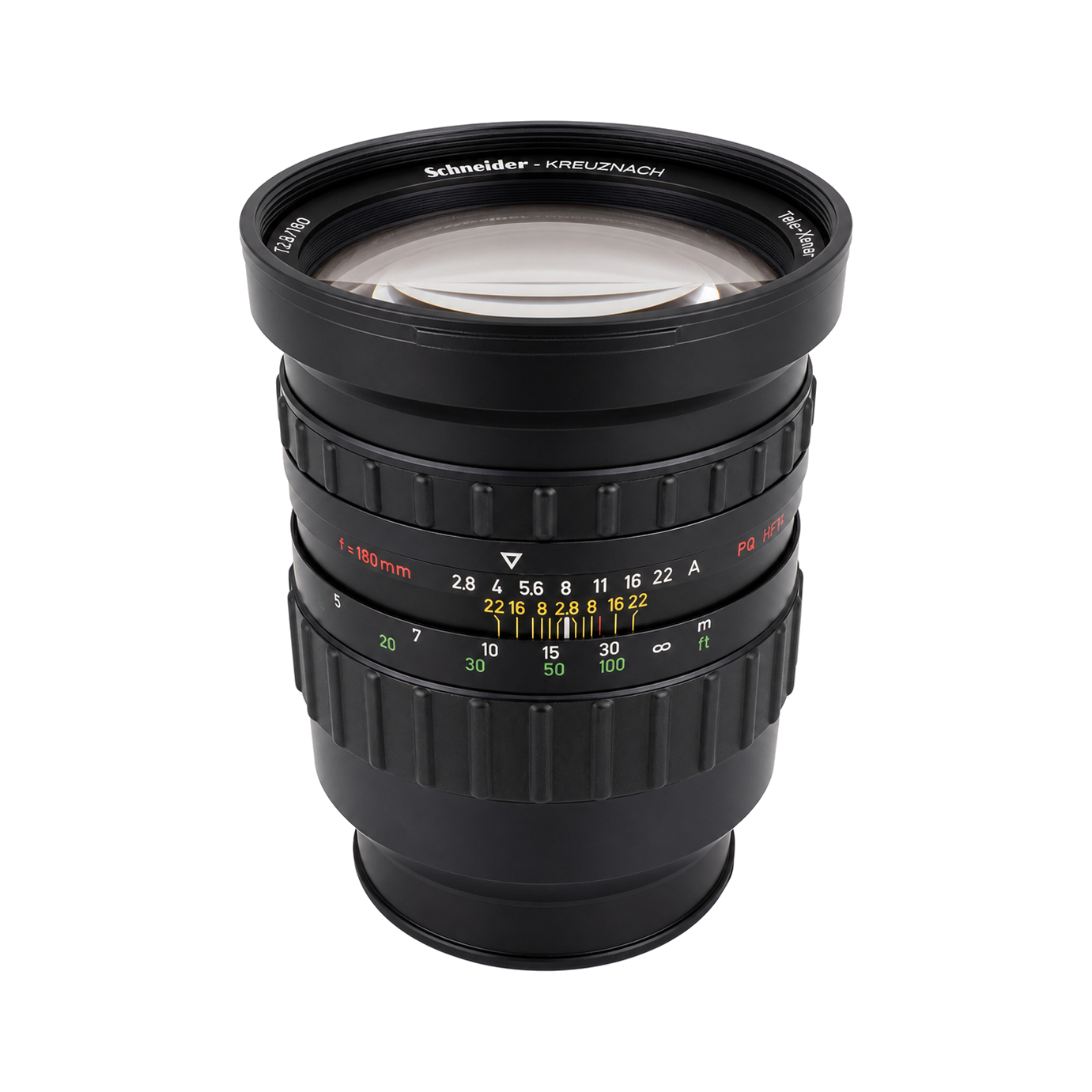 施耐德AFD Tele-Xenar 180mm f/2.8 HFT PQ Lens型号图
