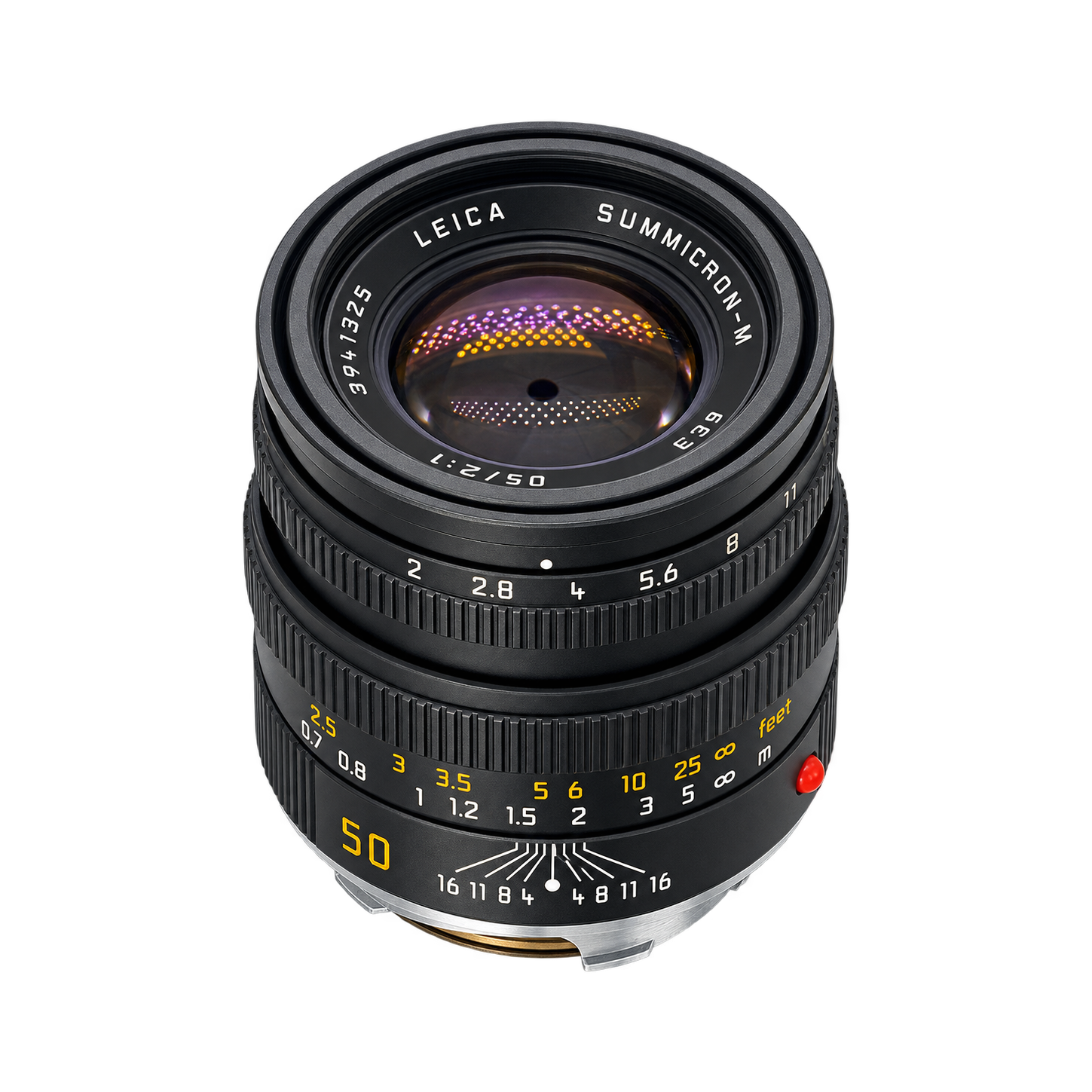 徕卡SUMMICRON-M 50/2 E39（黑色）型号图