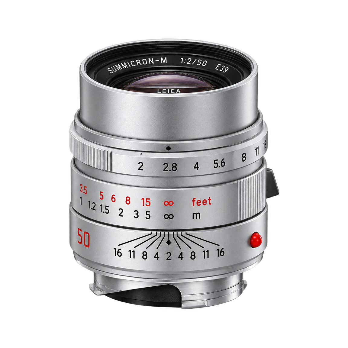 徕卡SUMMICRON-M 50/2 E39（银色）型号图