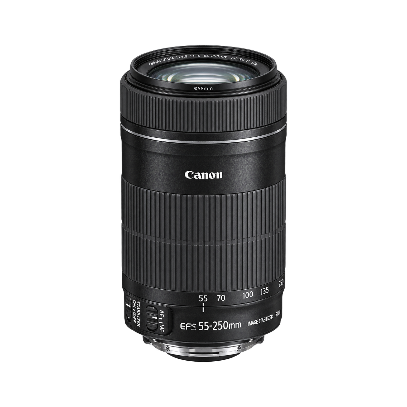 佳能 EF-S 55-250mm f/4-5.6 IS STM型号图