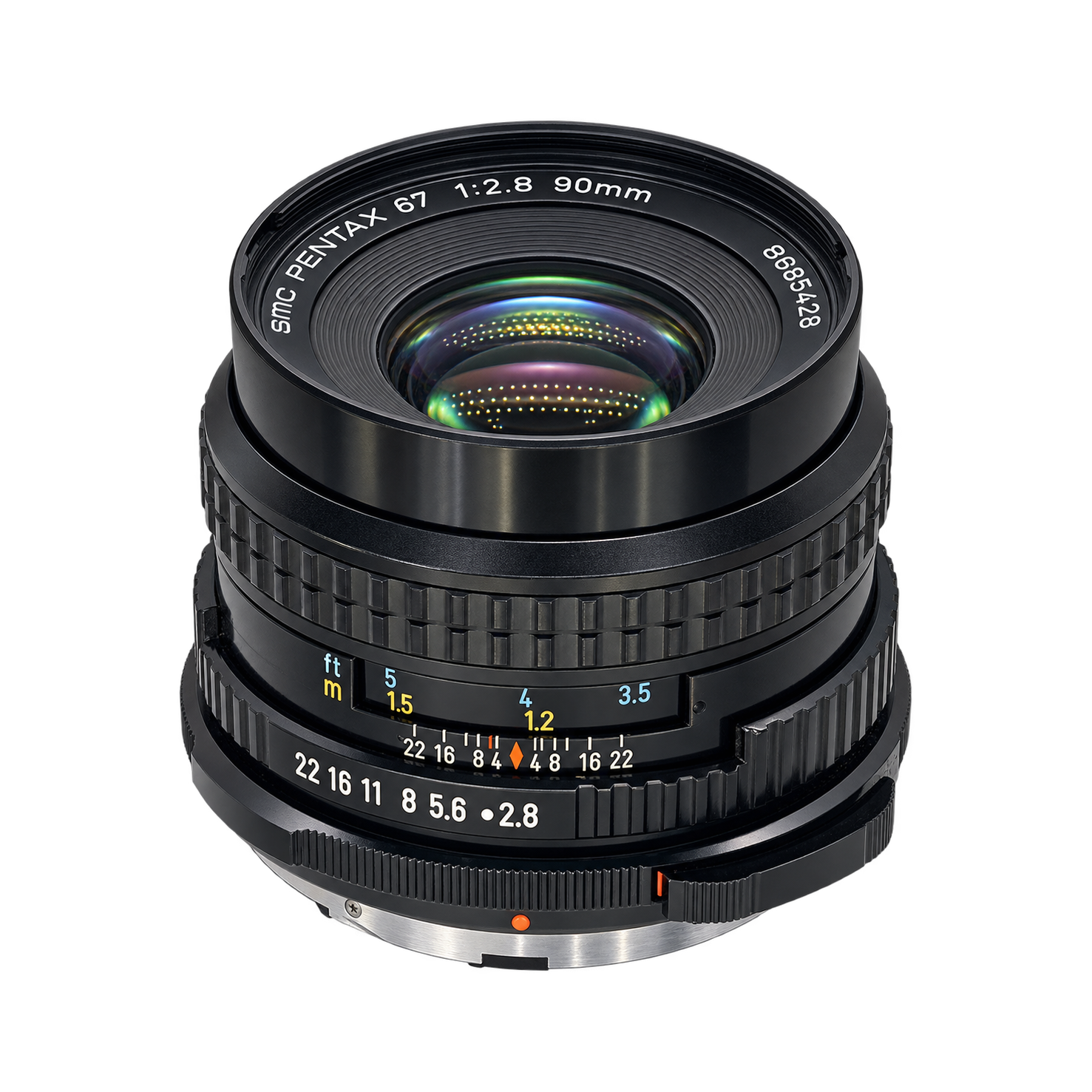 宾得SMC PENTAX 67 90mm/f2.8型号图