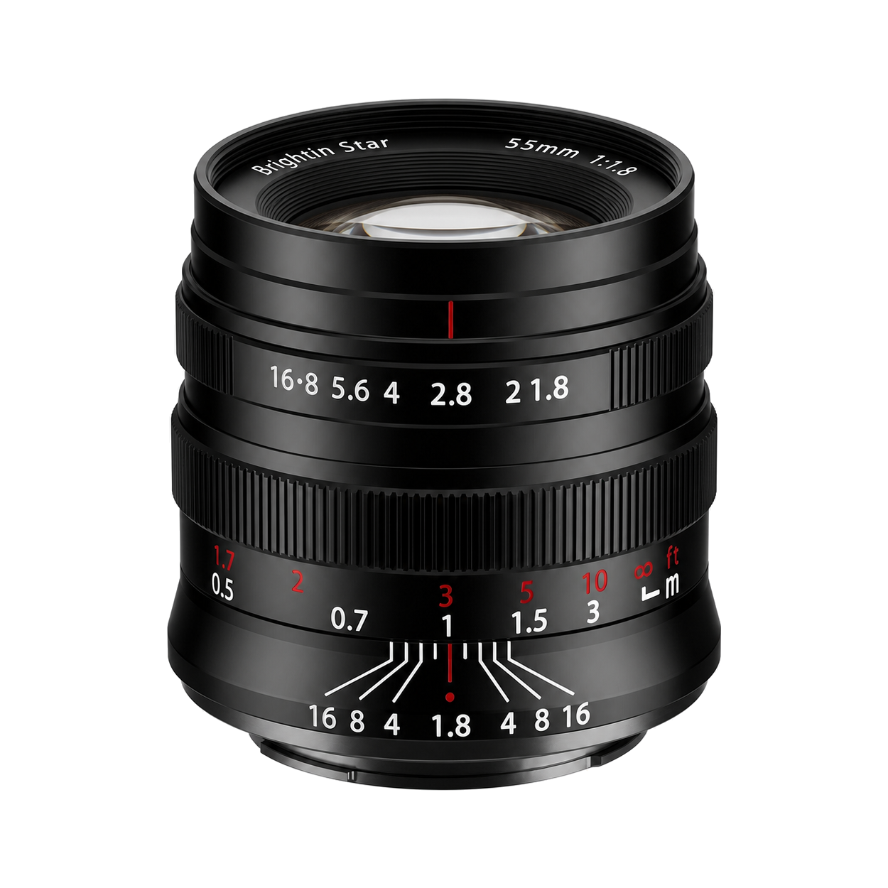 星曜55mm/f1.8型号图