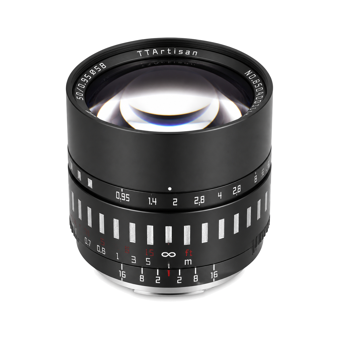 铭匠50mm f/0.95型号图