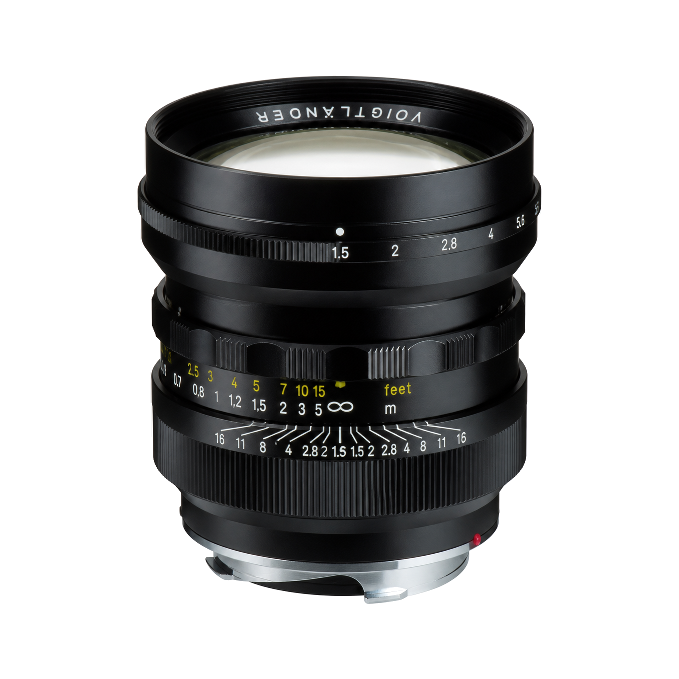 福伦达Nokton75mm/f1.5 徕卡M口型号图