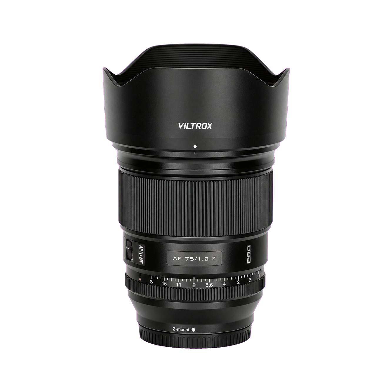唯卓仕AF75mm/f1.2 尼康Z口型号图