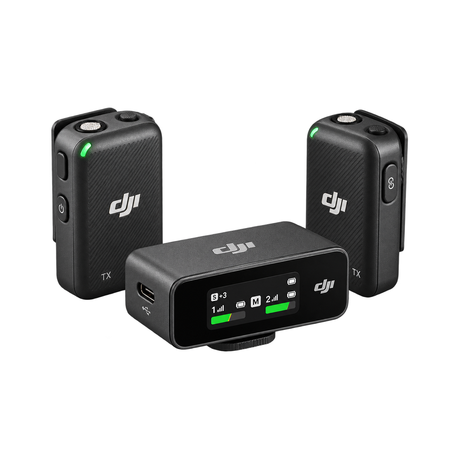 DJI Mic 两发一收一拖二型号图