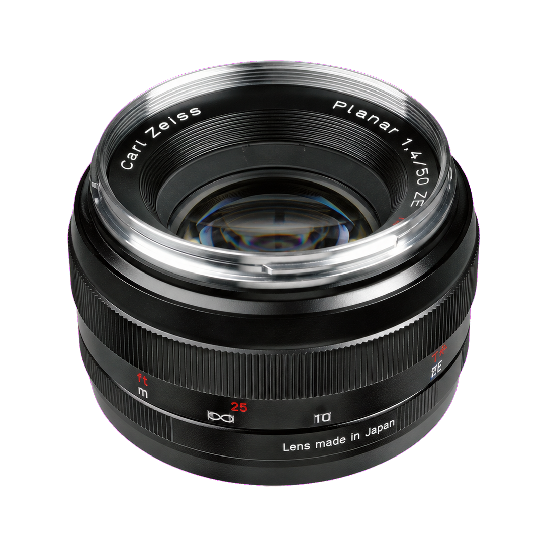 蔡司 Planar T* 50mm f/1.4 ZE 佳能口型号图