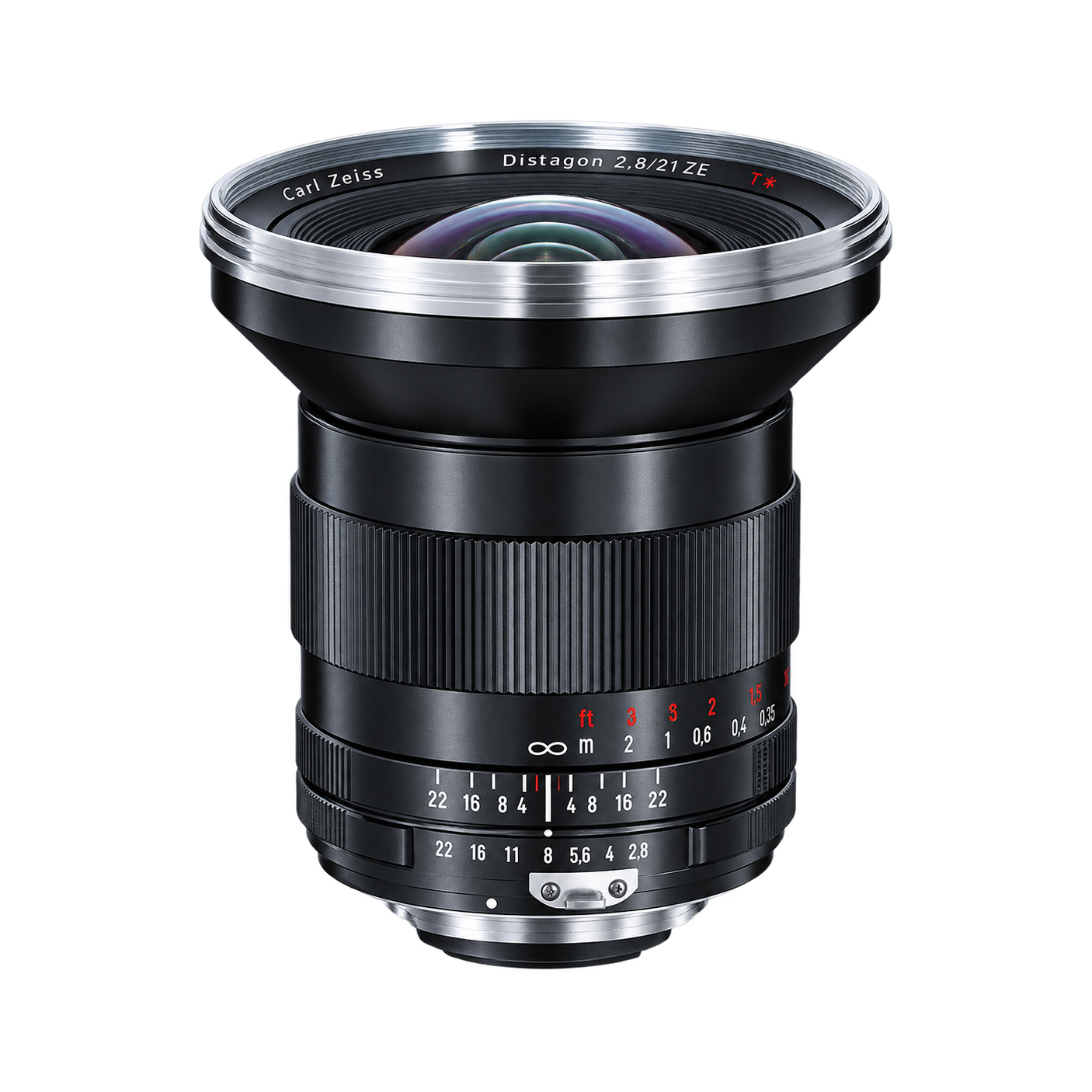 卡尔·蔡司 Distagon T* 21mm f/2.8 ZE 佳能口型号图