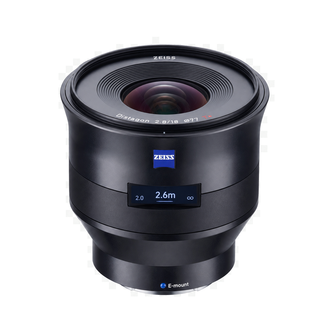 蔡司Batis18mm/f2.8 索尼E口型号图