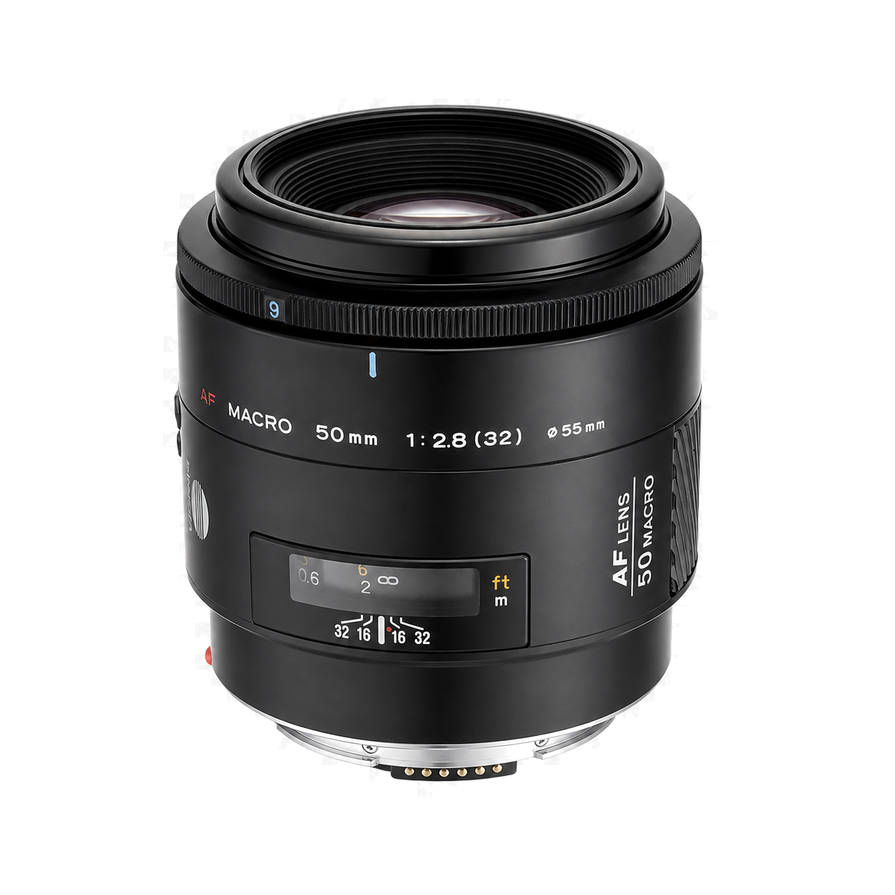 美能达AF 50mm f/2.8 Macro型号图