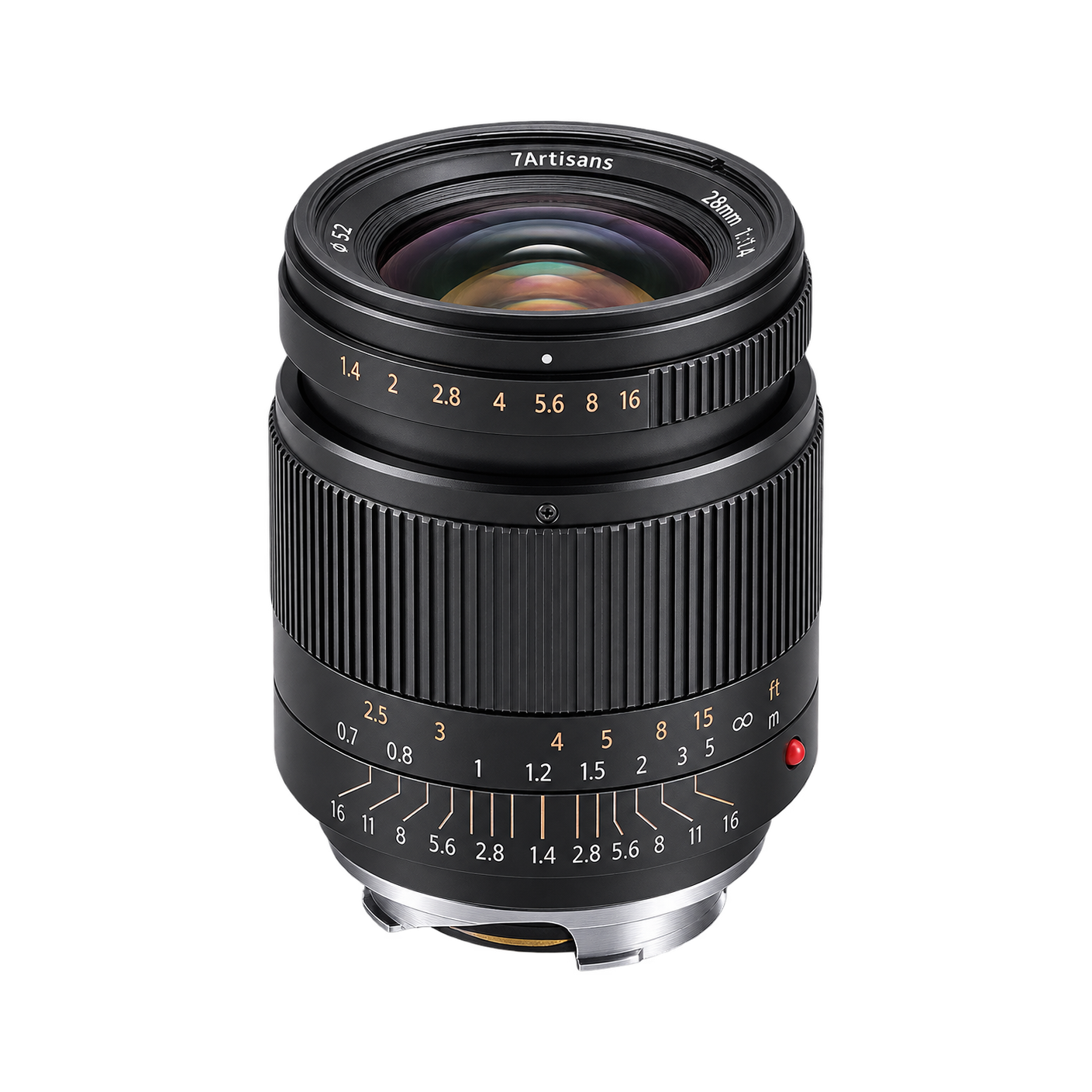 七工匠 28mm f/1.4 （徕卡口）型号图