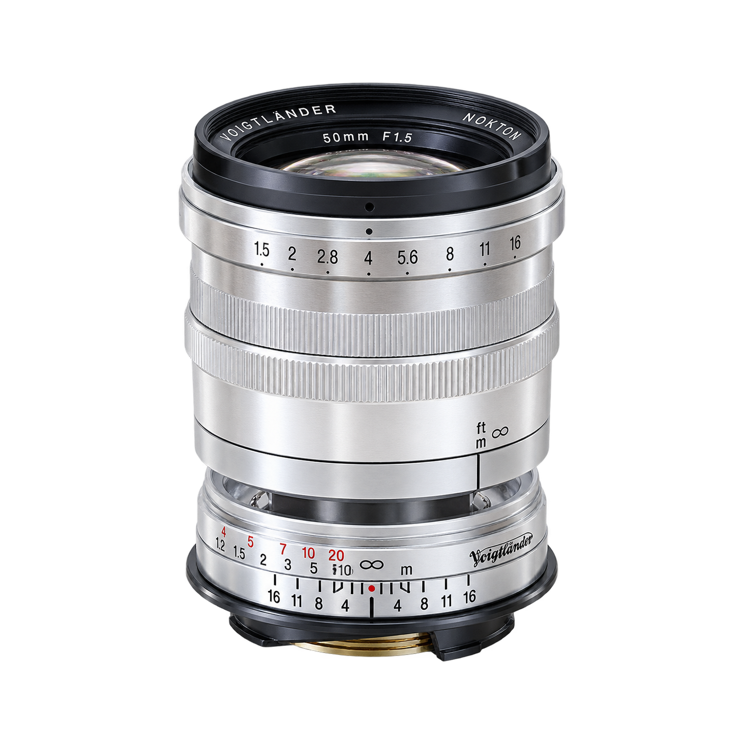 福伦达Nokton50mm/f1.5 复刻版型号图