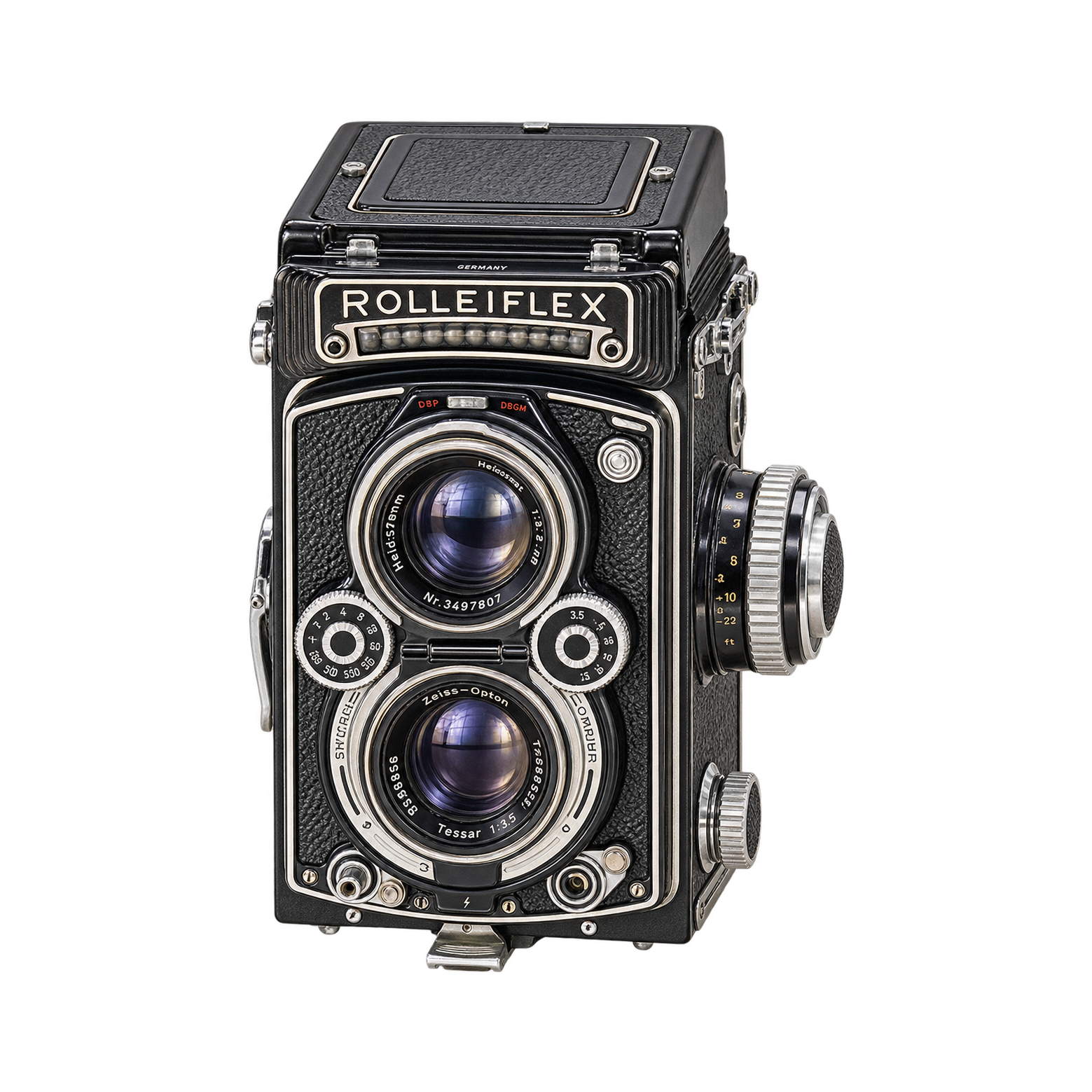 禄来3.5E rolleiflex 3.5E型号图