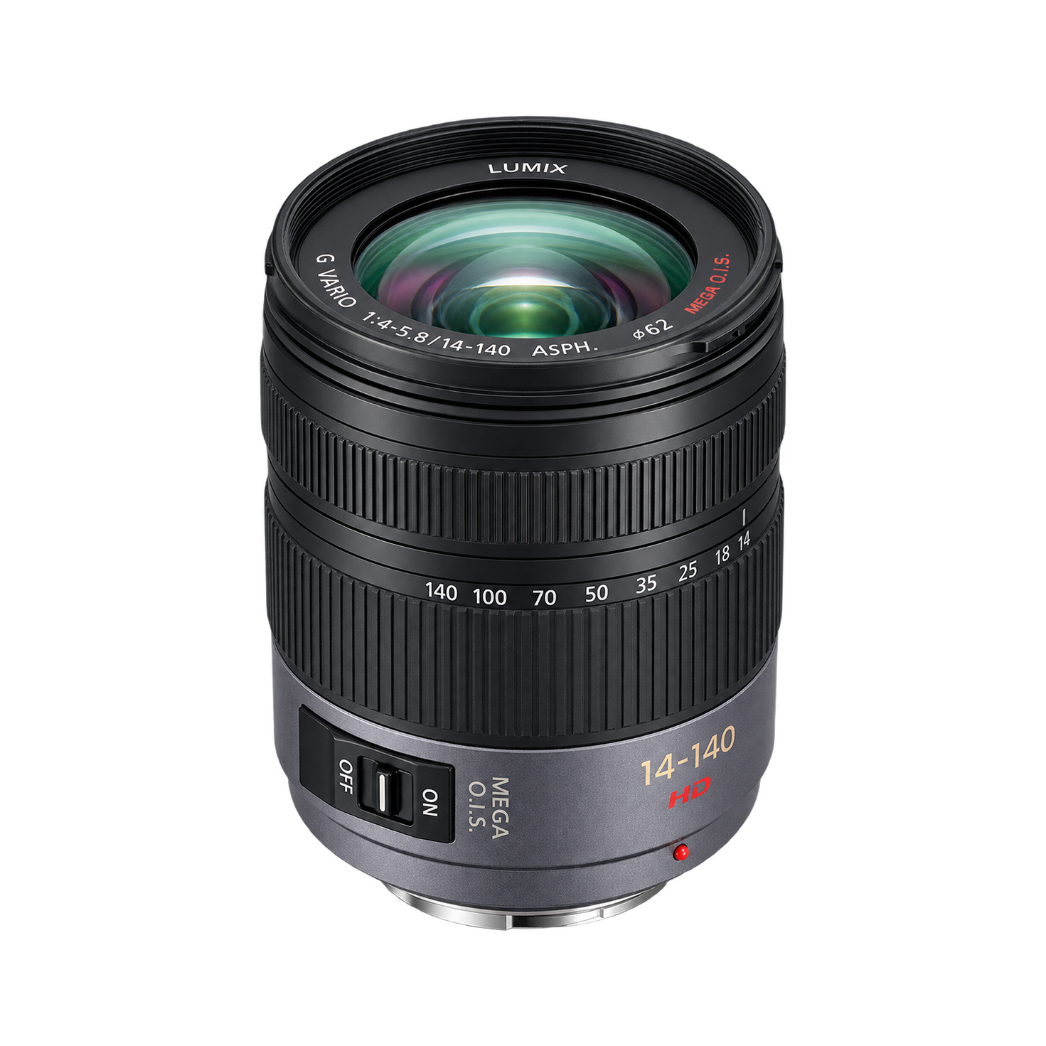 松下Lumix G Vario 14-140mm f/4-5.8 ASPH MEGA OIS型号图