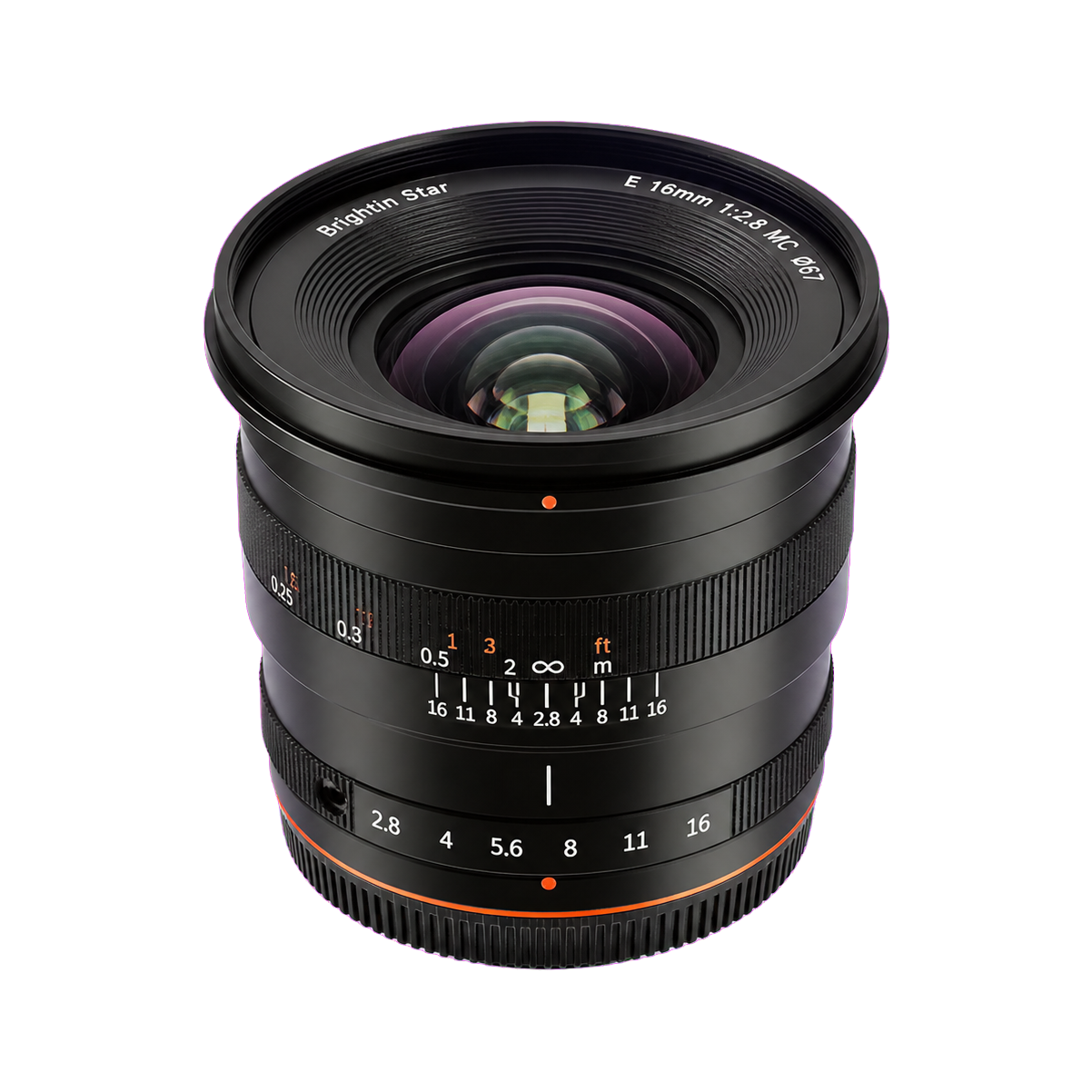 星曜16mm/f2.8二代（圈口67）型号图