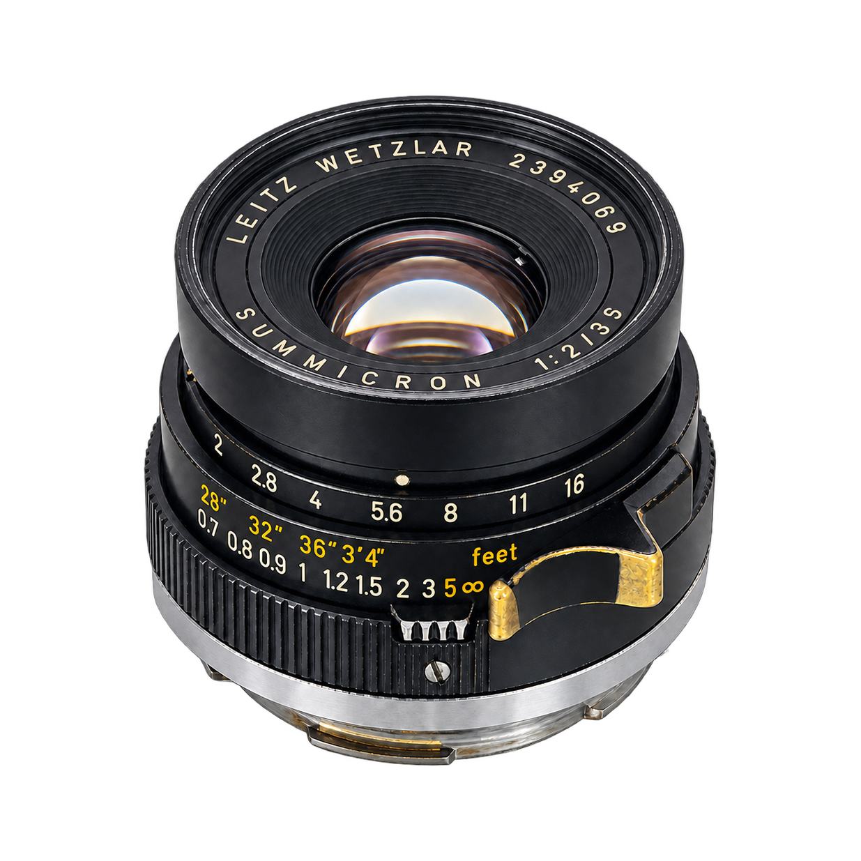 徕卡35mm/f2 第三版徕卡六枚玉型号图