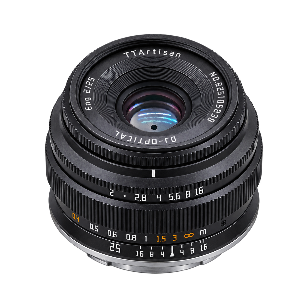 铭匠25mm/f2型号图