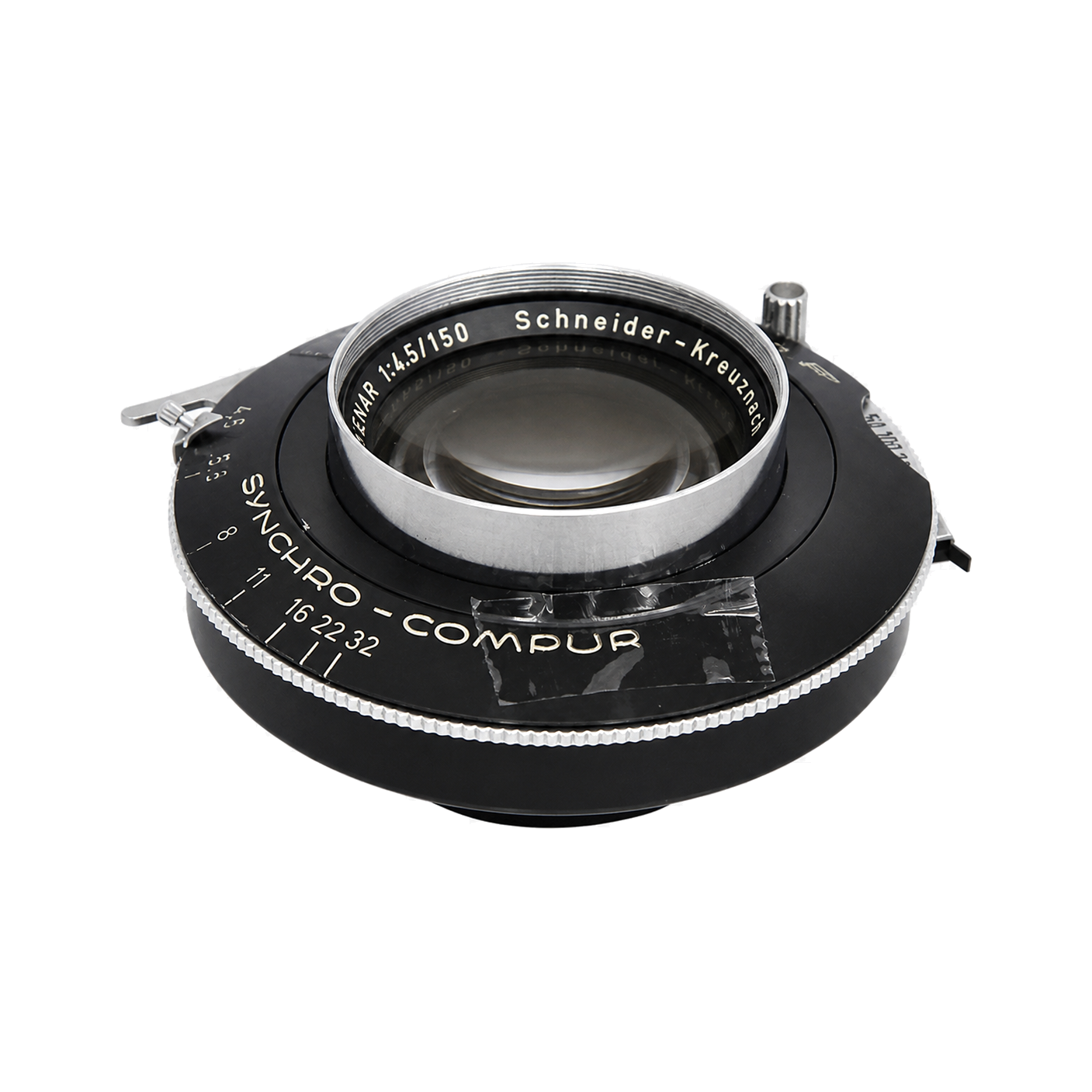 施耐德Xenar150mm/f4.5大画幅镜头型号图
