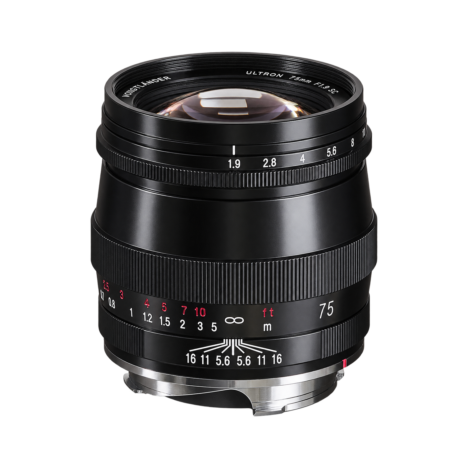 福伦达75mm f/1.9 SC VM型号图