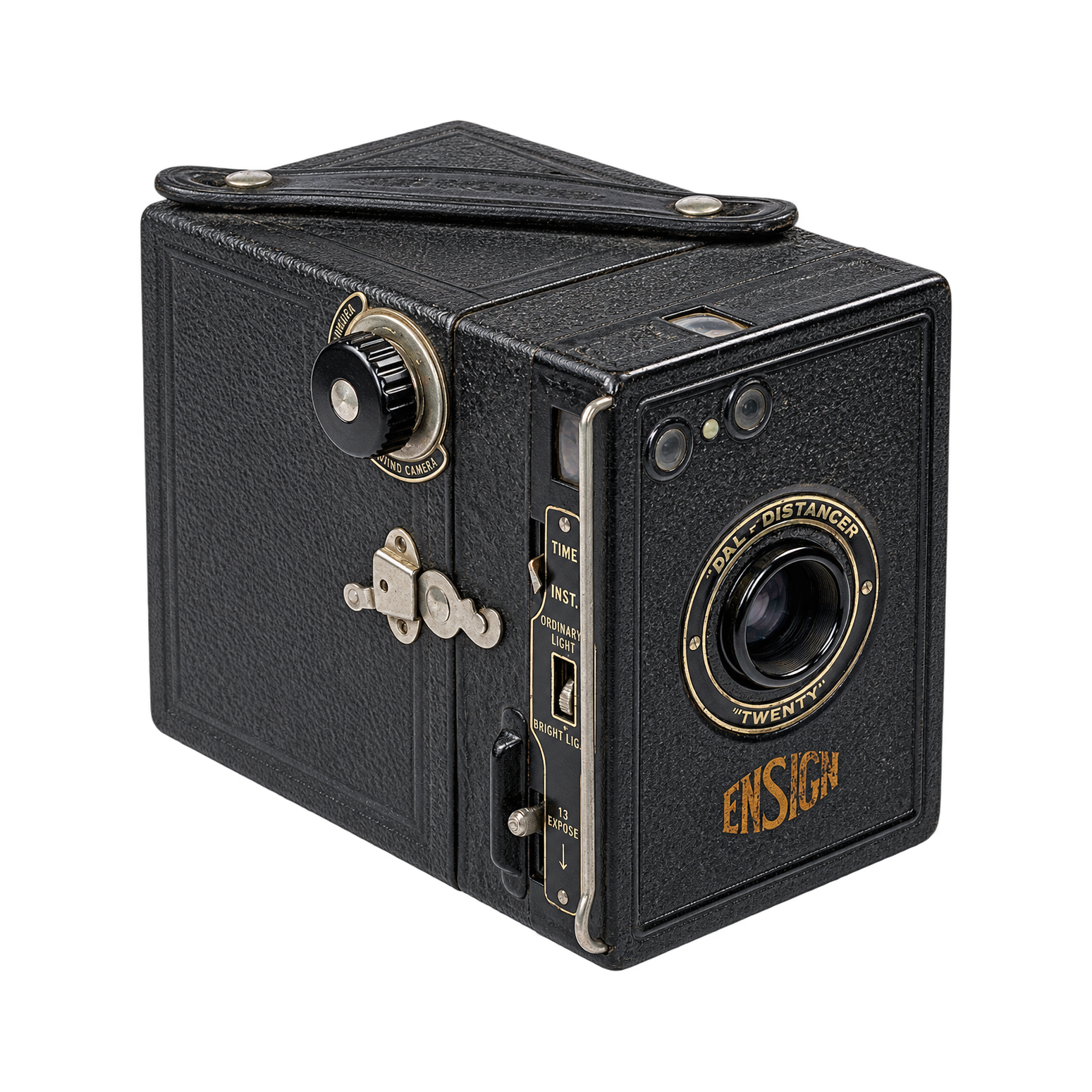 ENSIGN6x9盒式胶片相机+刀梅DALLMEYER 105mm/f3.5型号图