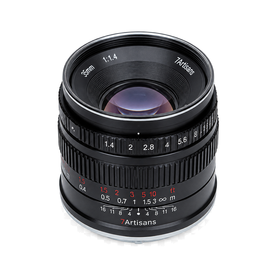 七工匠35mm/f1.4 佳能M口型号图